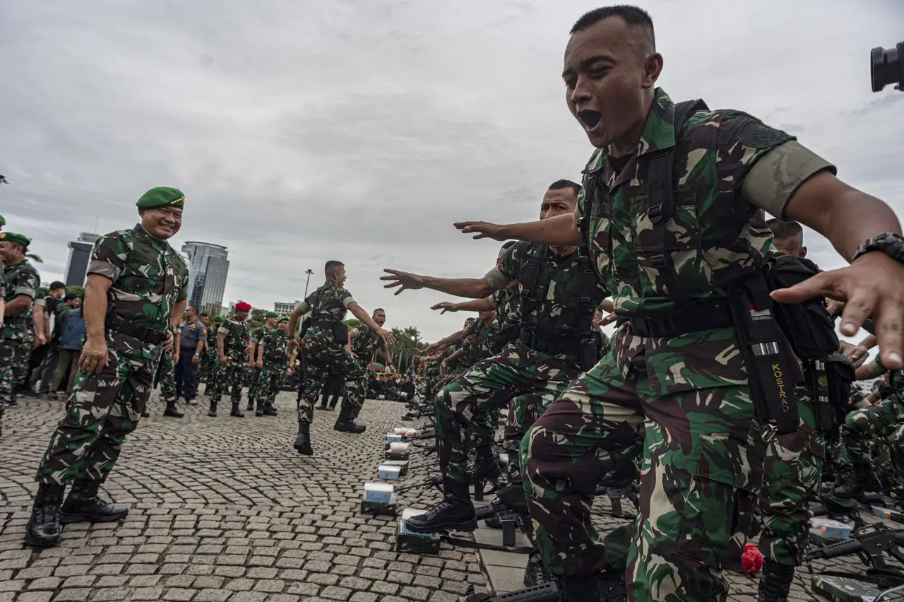 Apel Gelar Pasukan TNI...