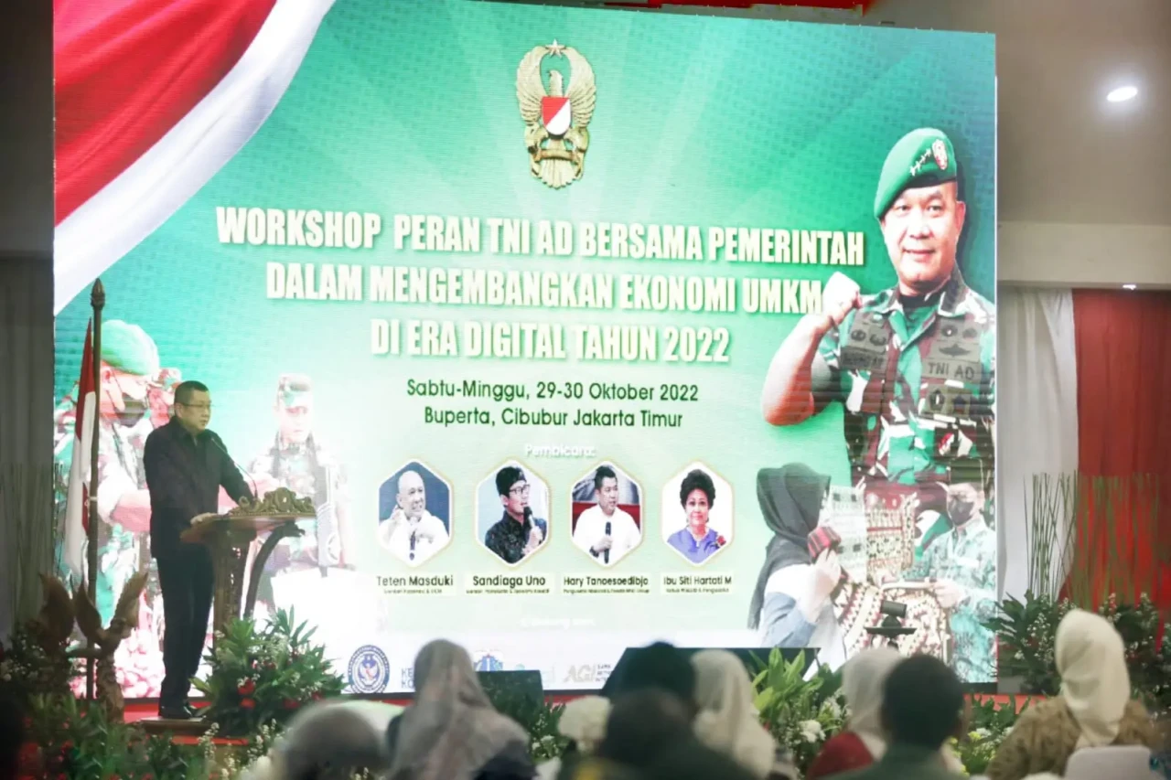 Dukung Workshop TNI...