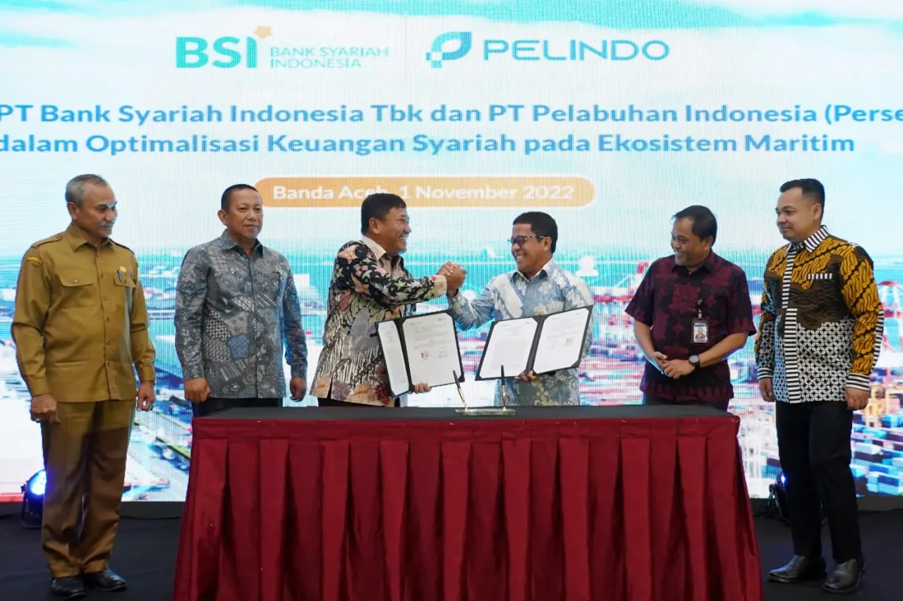 Kolaborasi BSI dan Pelindo...