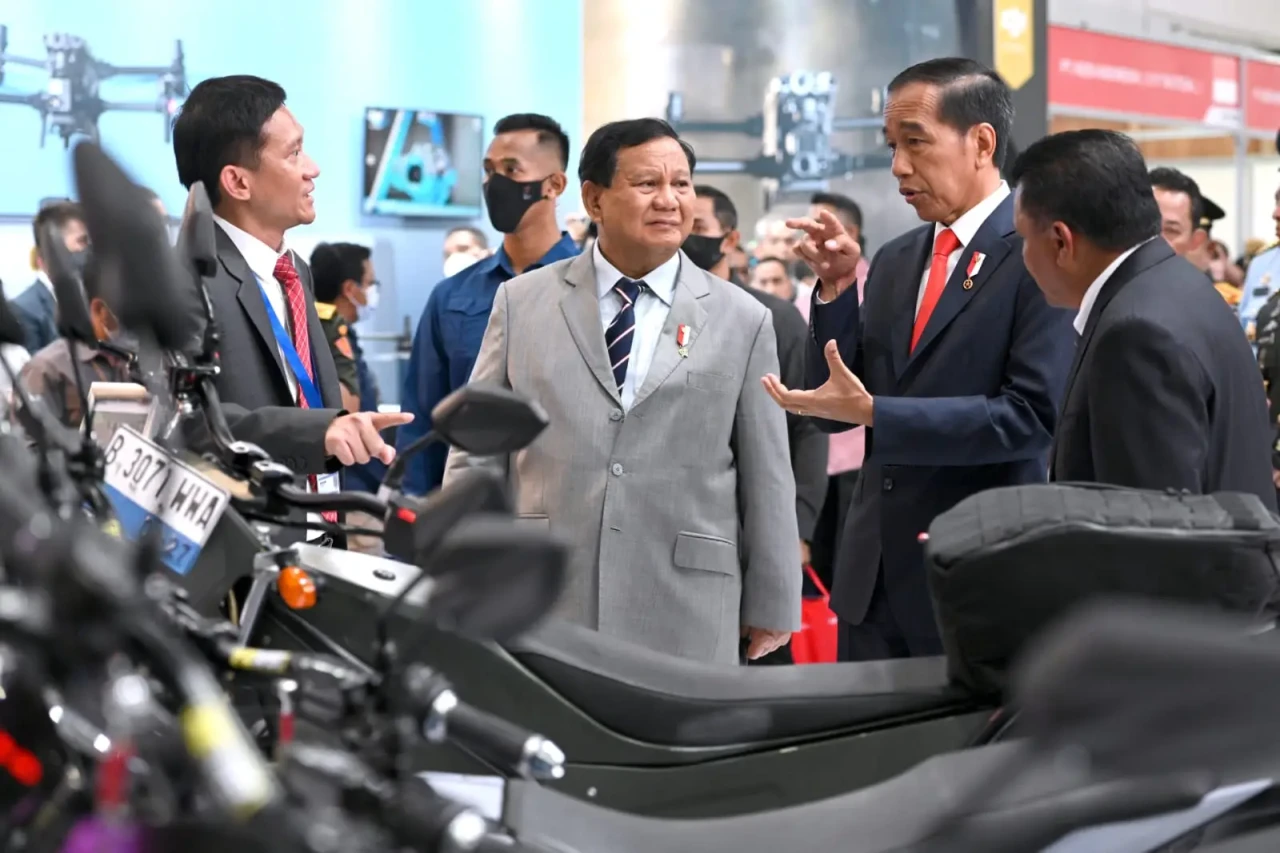 Curi Perhatian Jokowi...