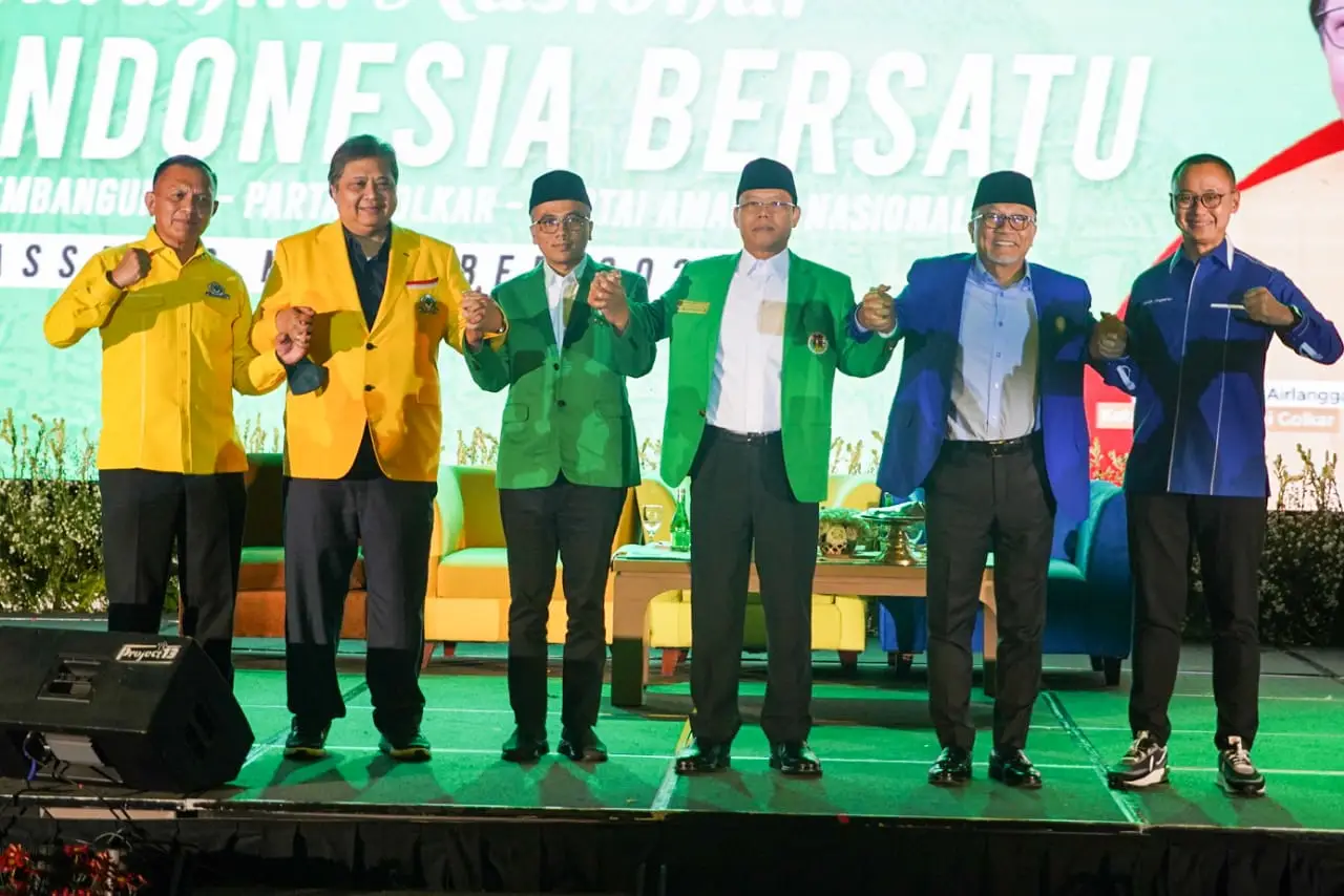 Tiga Ketum Hadiri Temu...