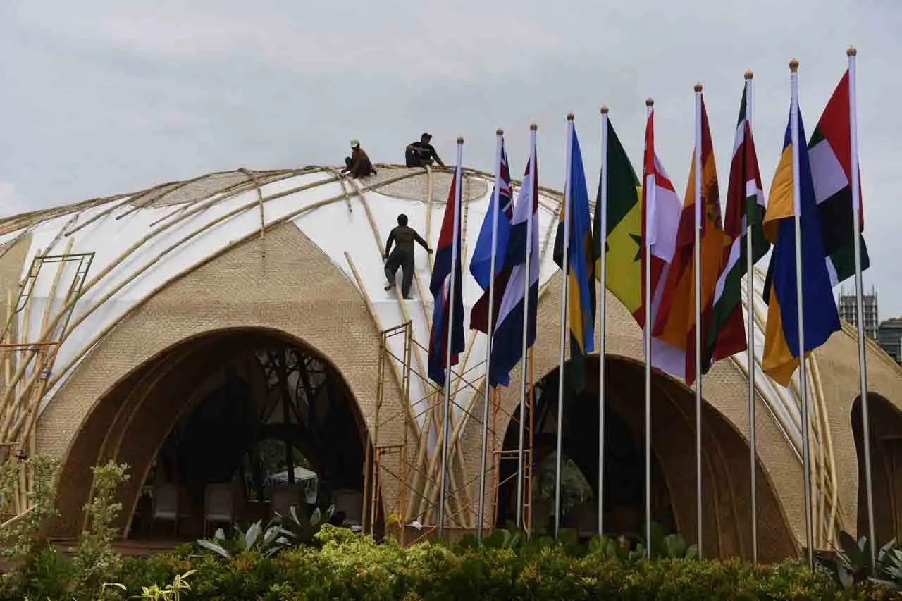 Persiapan KTT G20 di...
