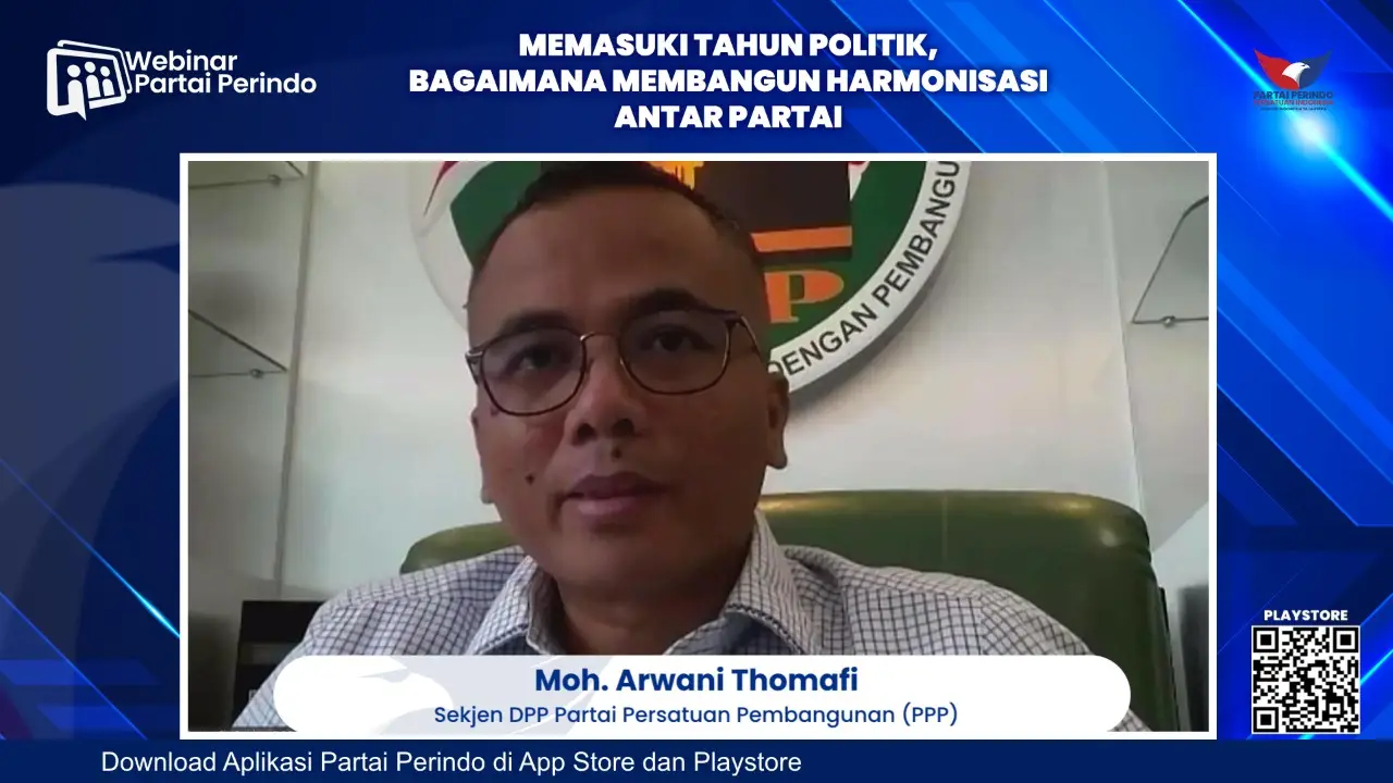 Webinar Partai Perindo...