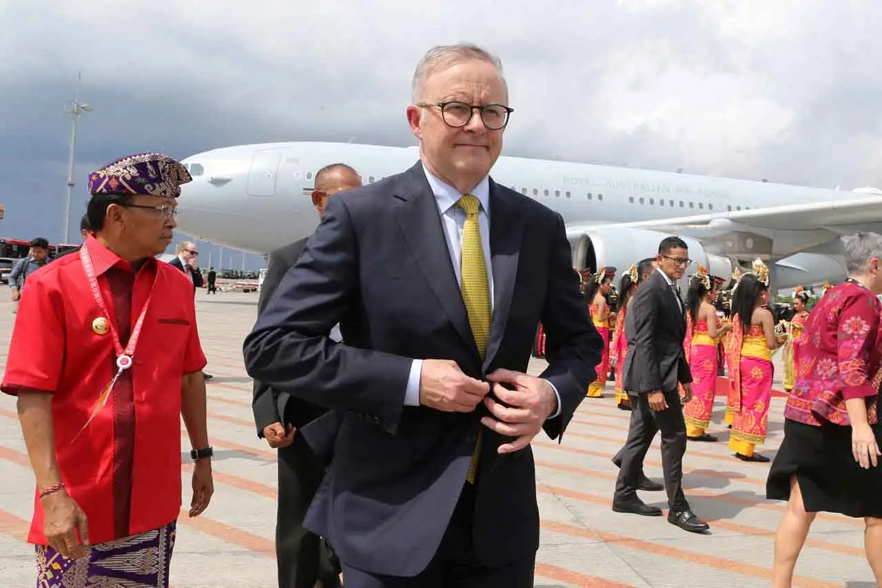 Ketika PM Australia...