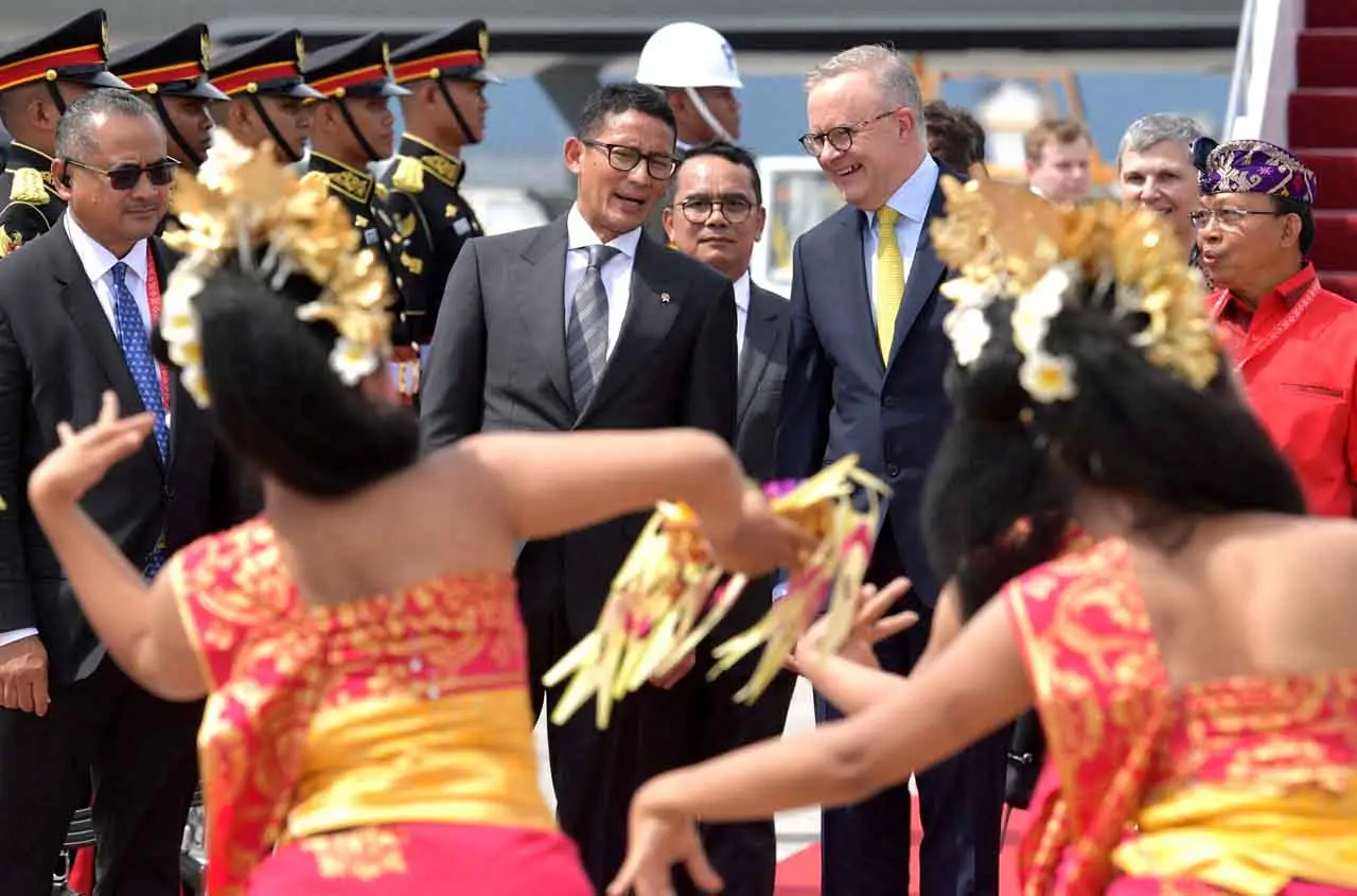 Ketika PM Australia...