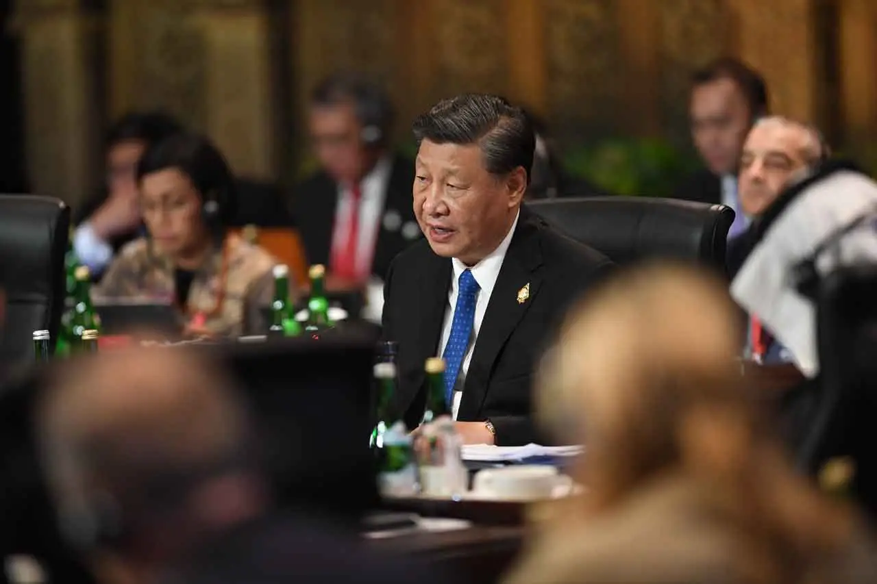 Presiden China Xi Jinping...