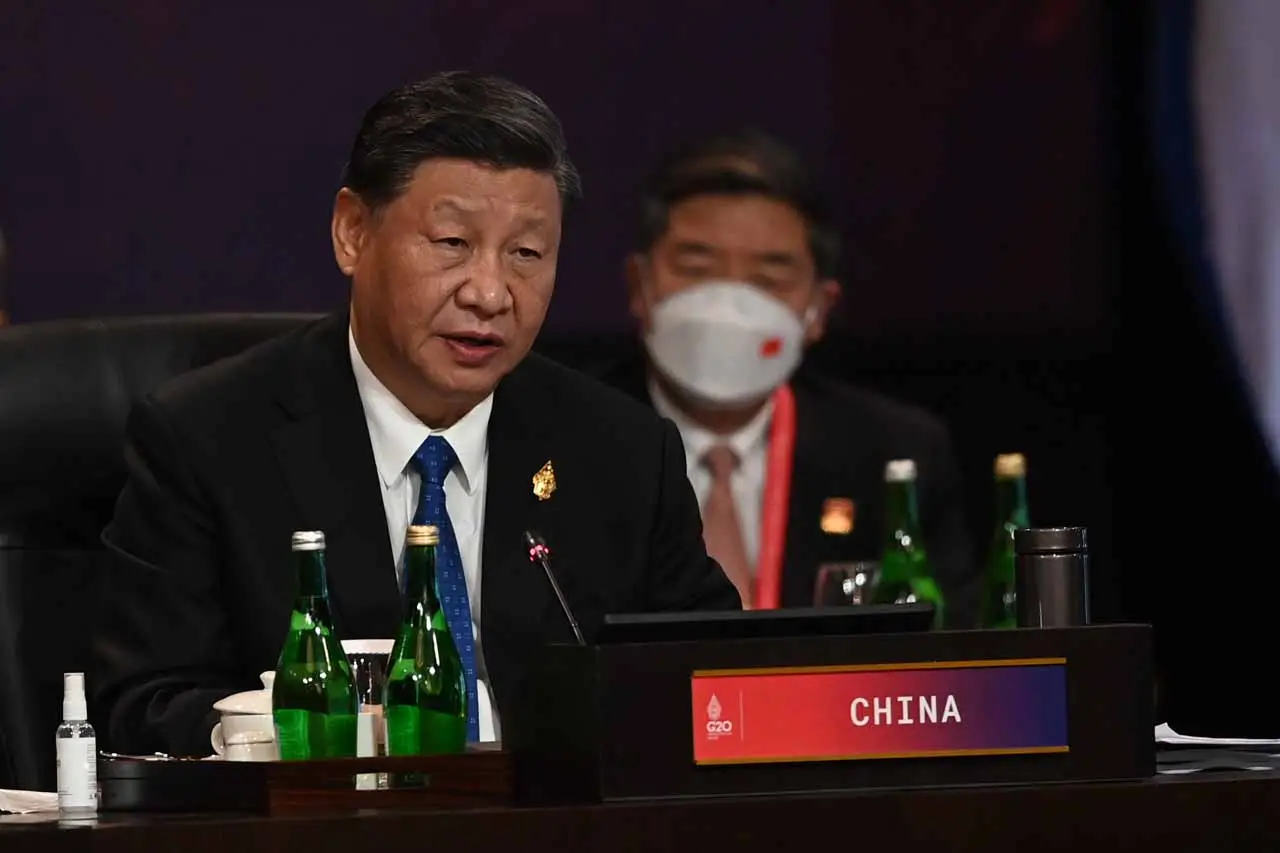 Presiden China Xi Jinping...
