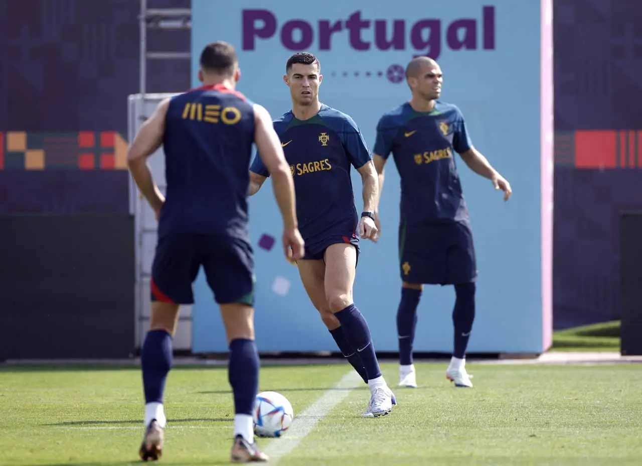 Intip Persiapan Cristiano...