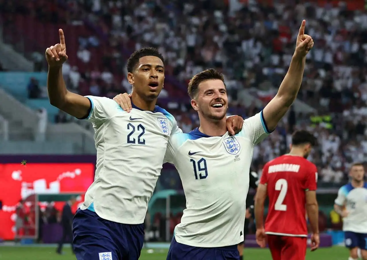 Hasil Inggris vs Iran:...