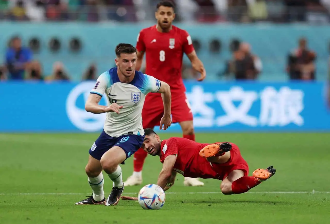 Hasil Inggris vs Iran:...