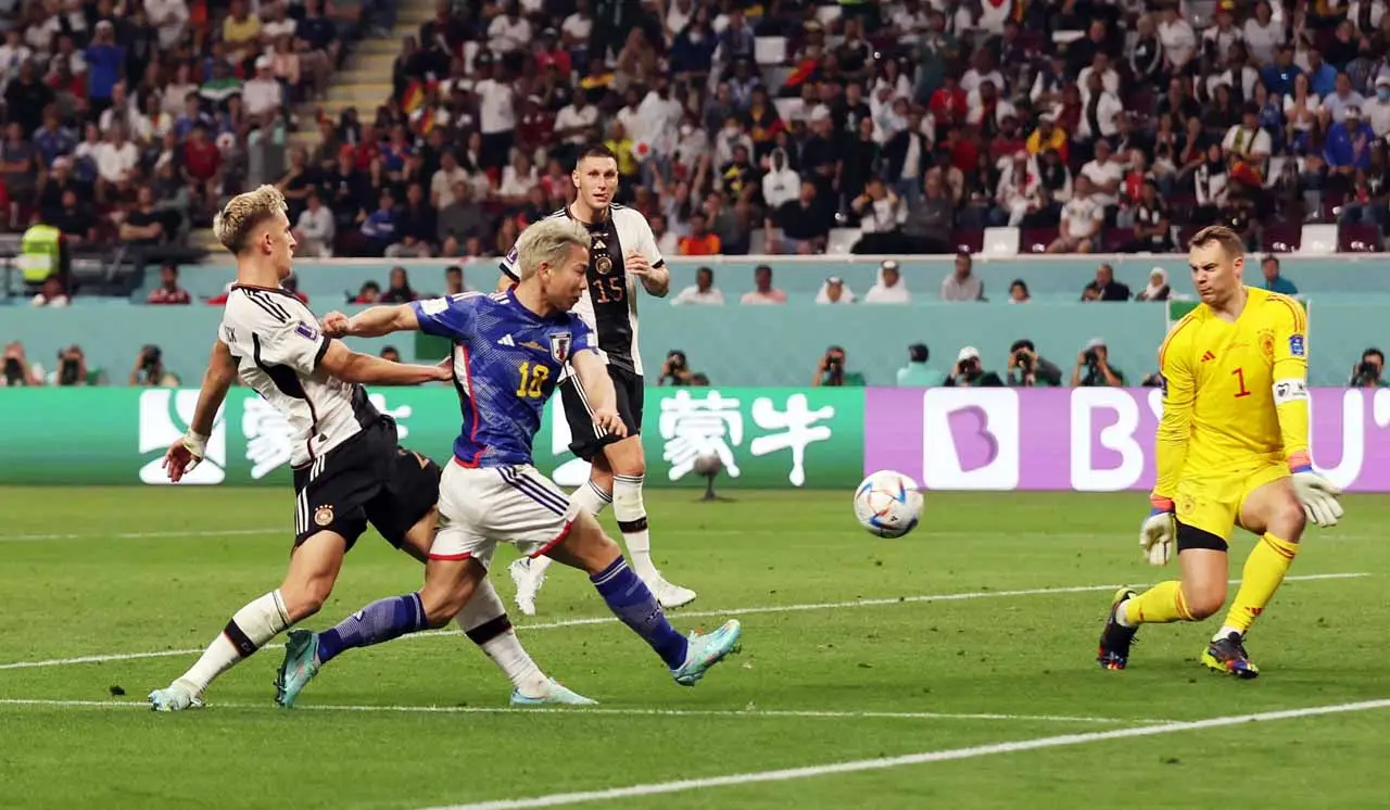 Hasil Jerman vs Jepang:...