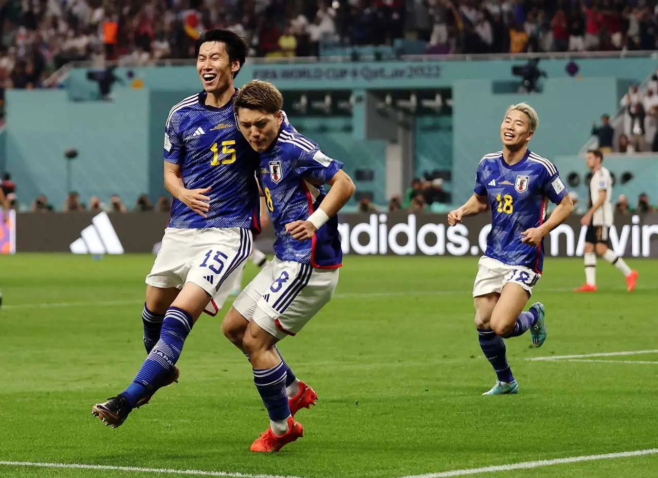 Hasil Jerman vs Jepang:...