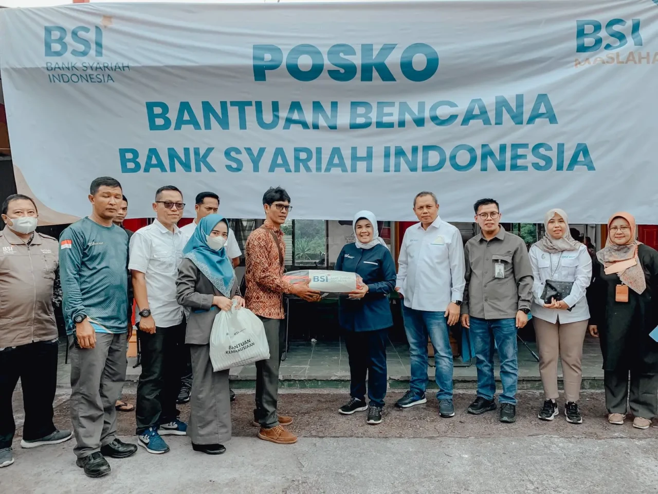 Peduli Cianjur, BSI...