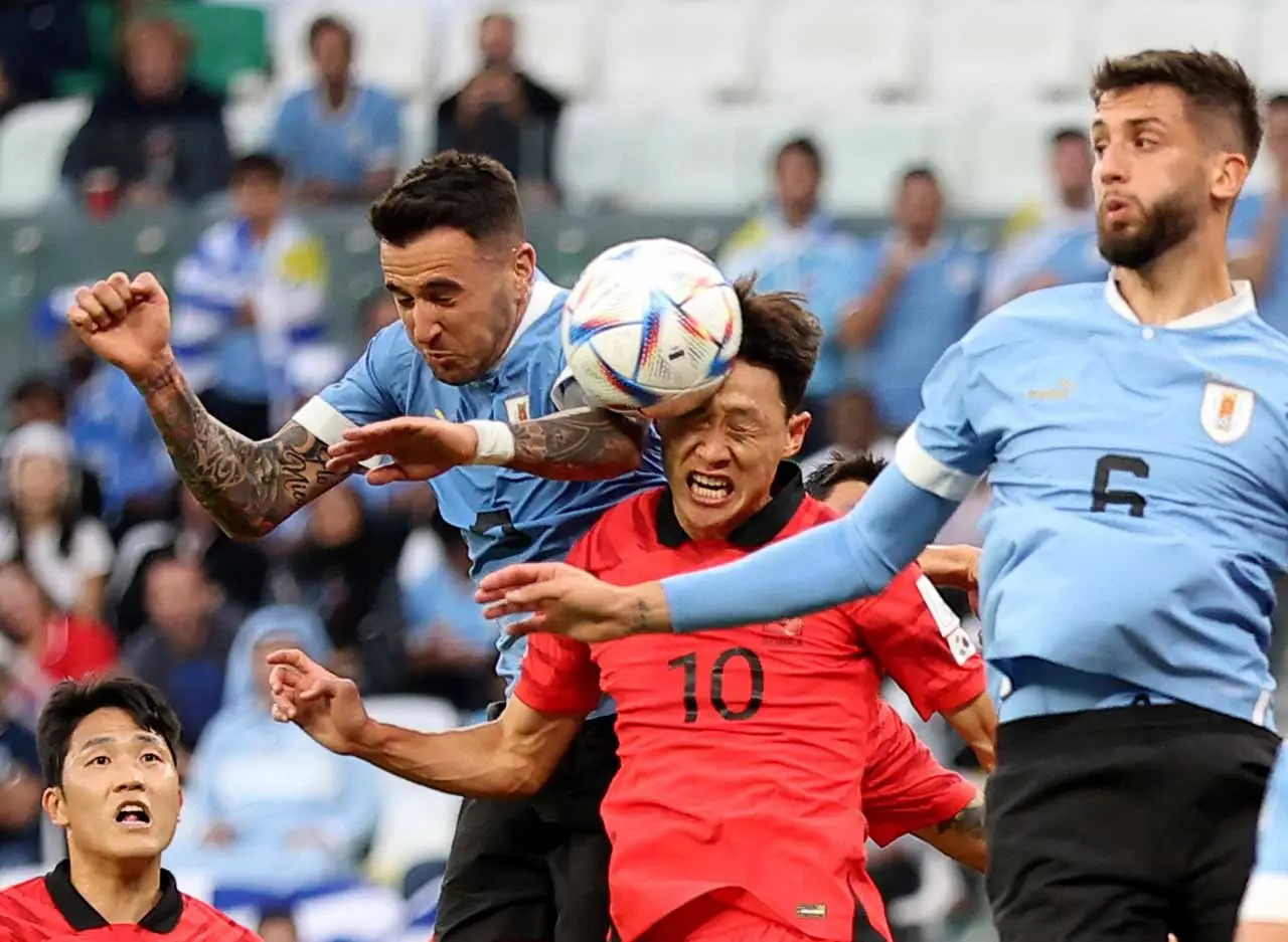 Korea Selatan vs Uruguay...