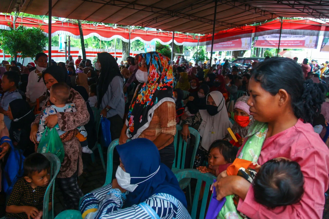Antuasiasme Warga Kota...
