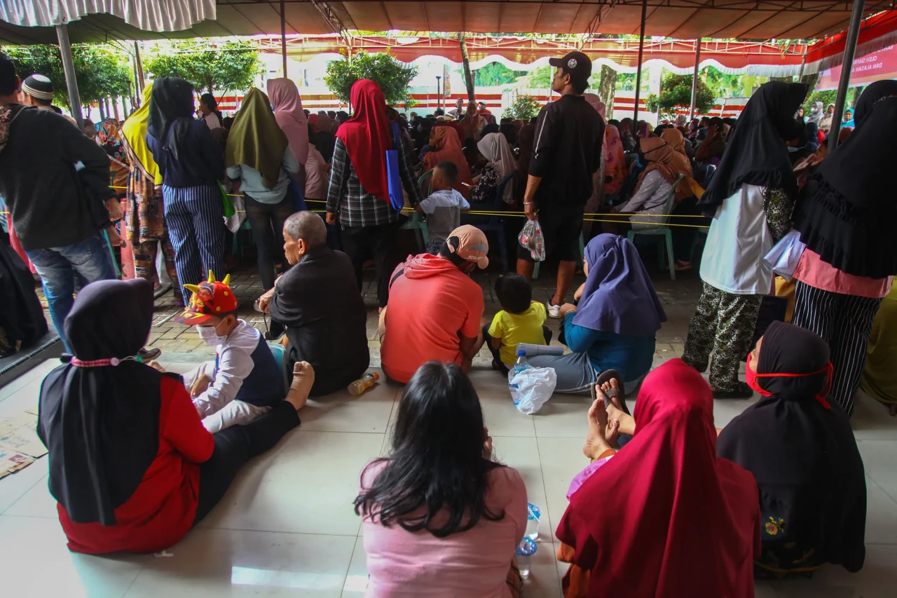Antuasiasme Warga Kota...
