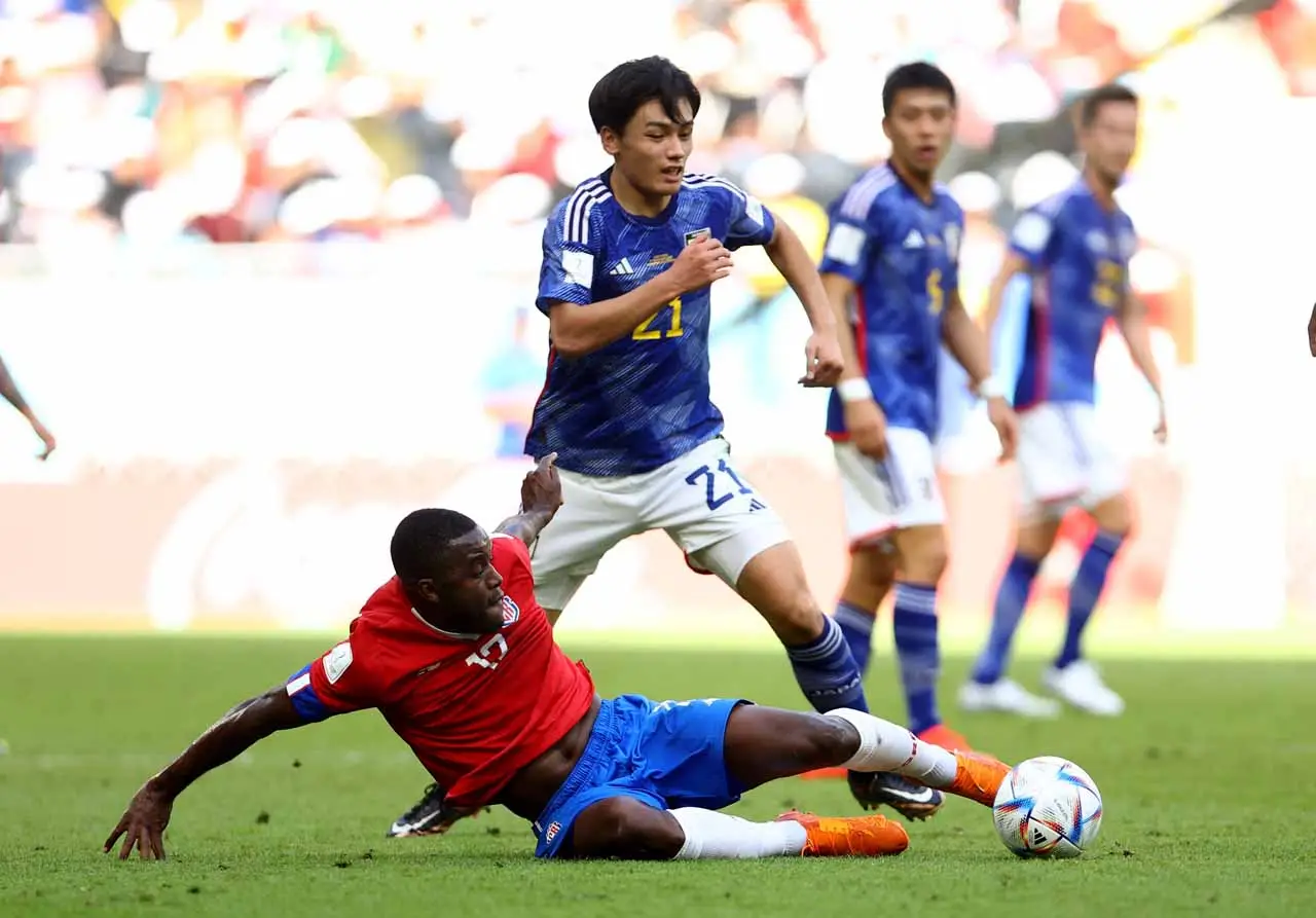 Hasil Jepang vs Kosta...