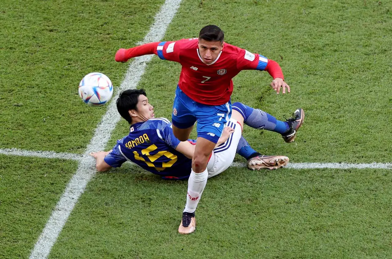 Hasil Jepang vs Kosta...