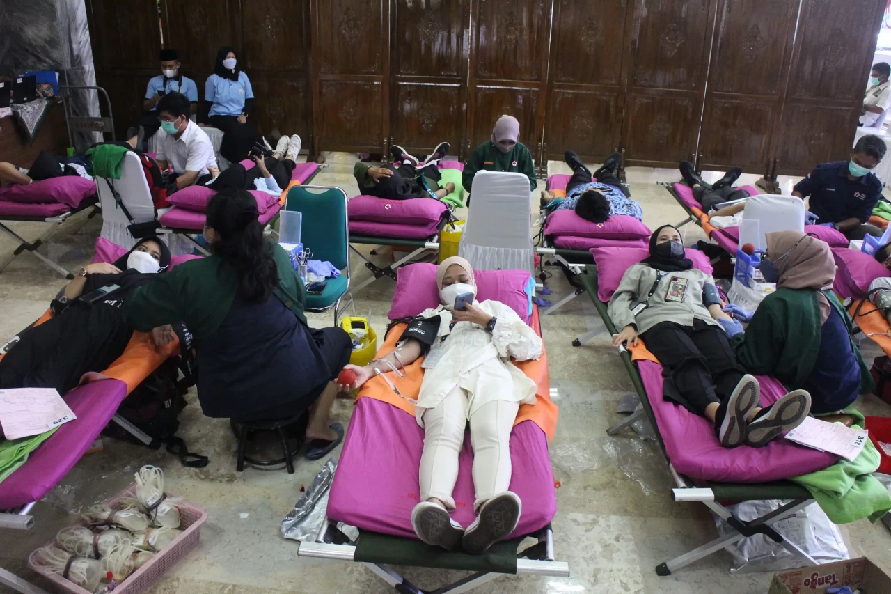 Donor Darah HUT Korpri...