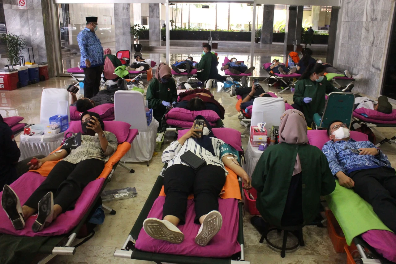 Donor Darah HUT Korpri...