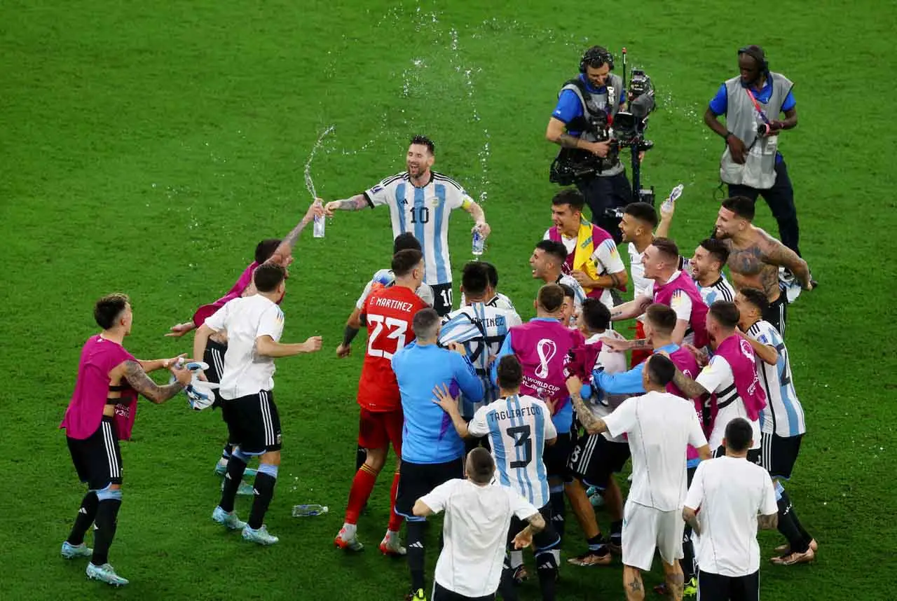 Potret Kemenangan Argentina...