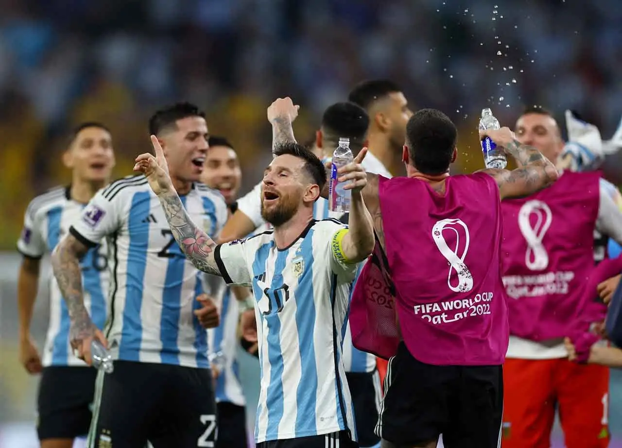 Potret Kemenangan Argentina...