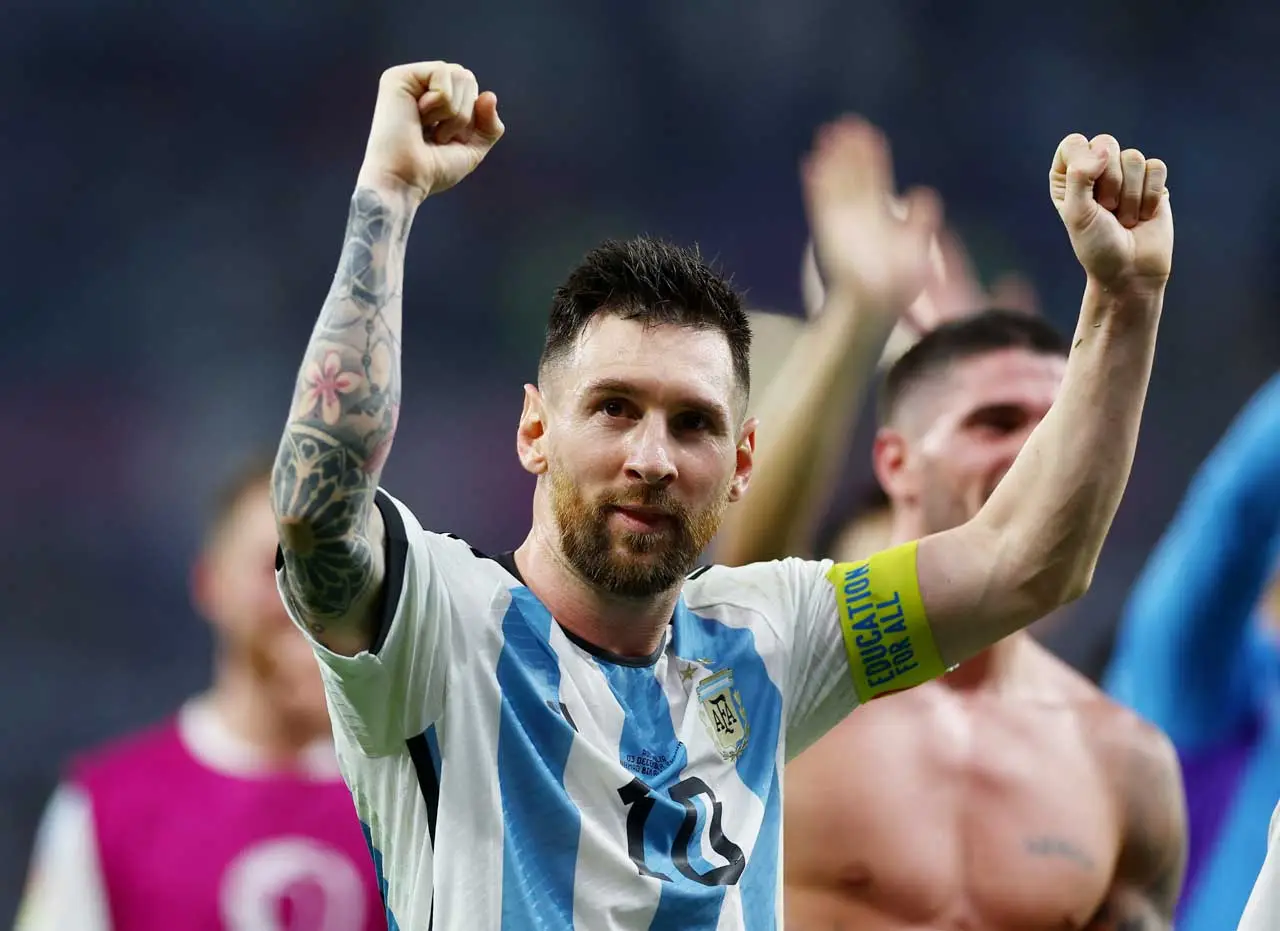 Potret Kemenangan Argentina...