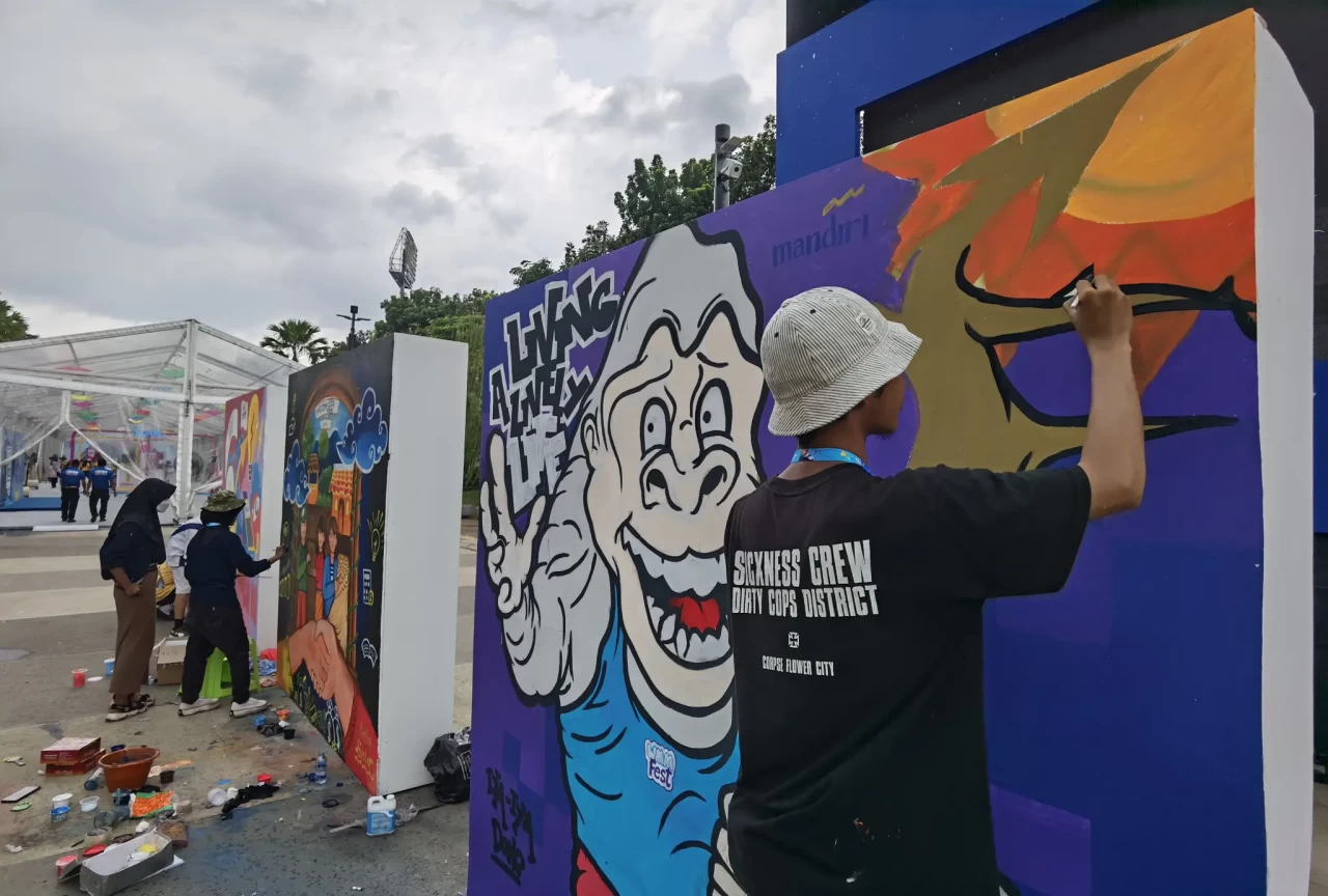Mural Performance Meriahkan...