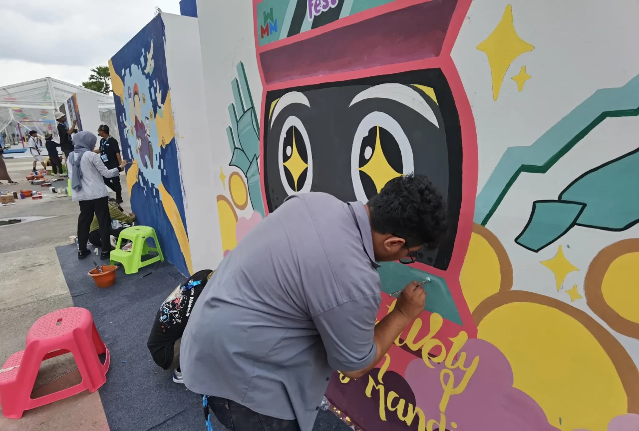 Mural Performance Meriahkan...
