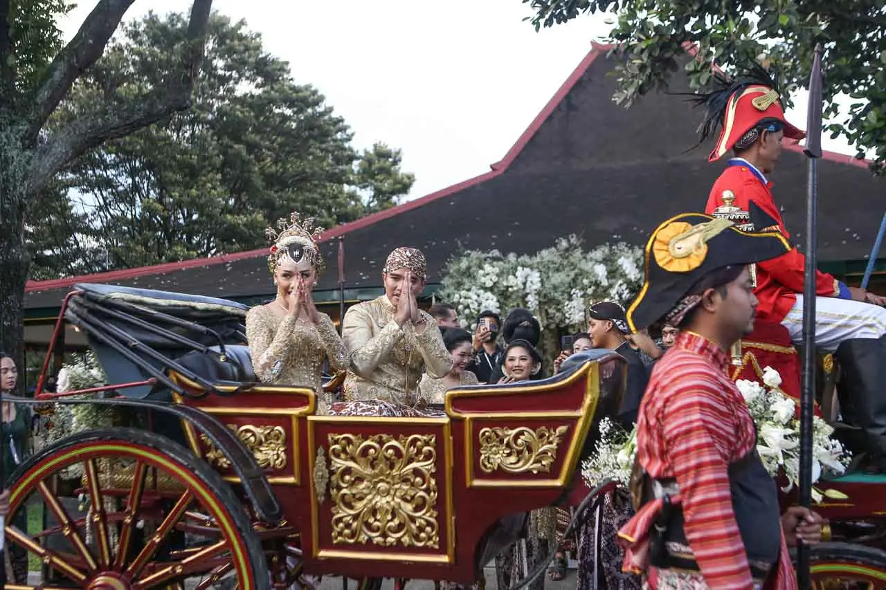 Usai Akad Nikah, Kaesang...