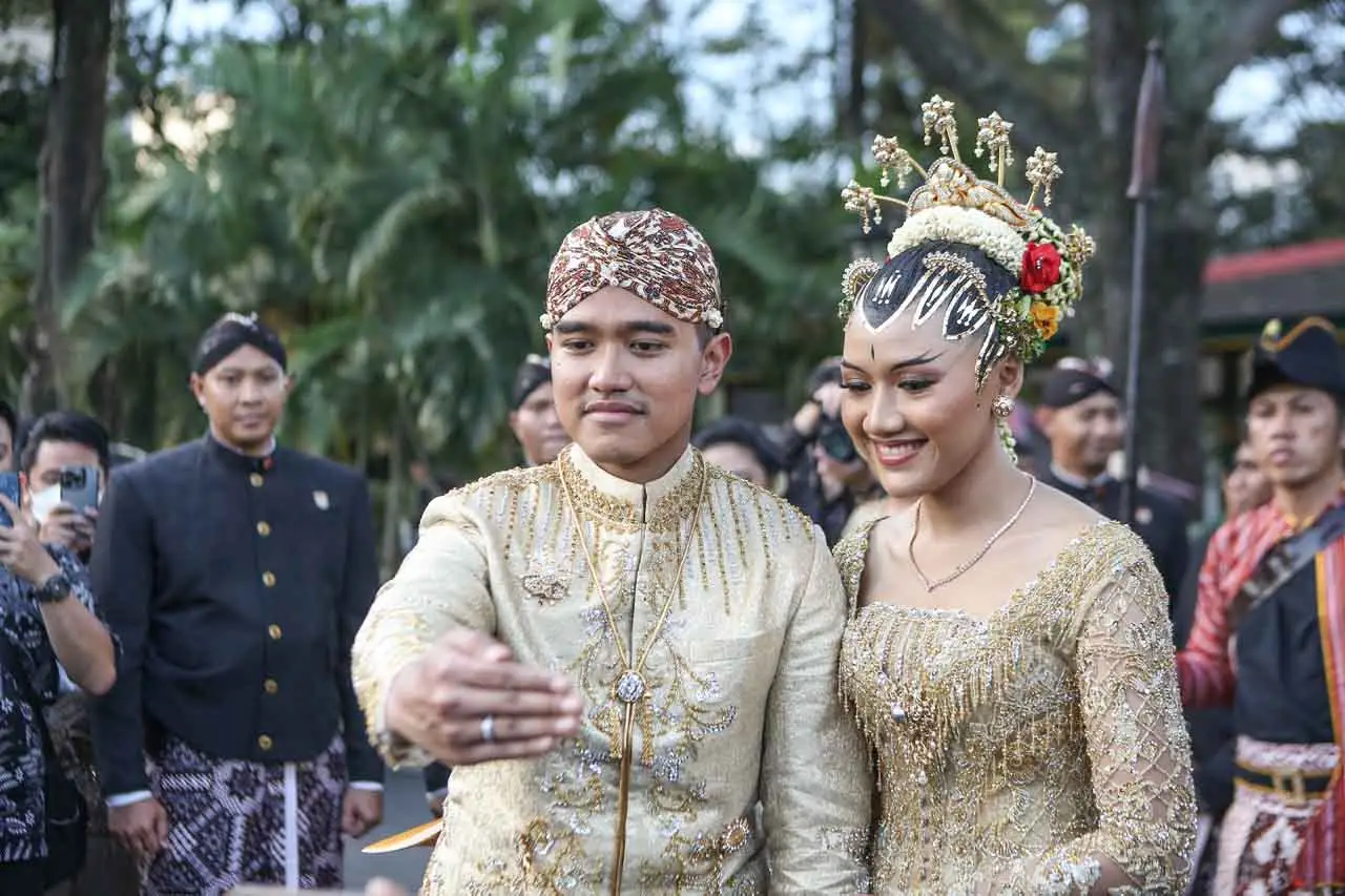 Usai Akad Nikah, Kaesang...