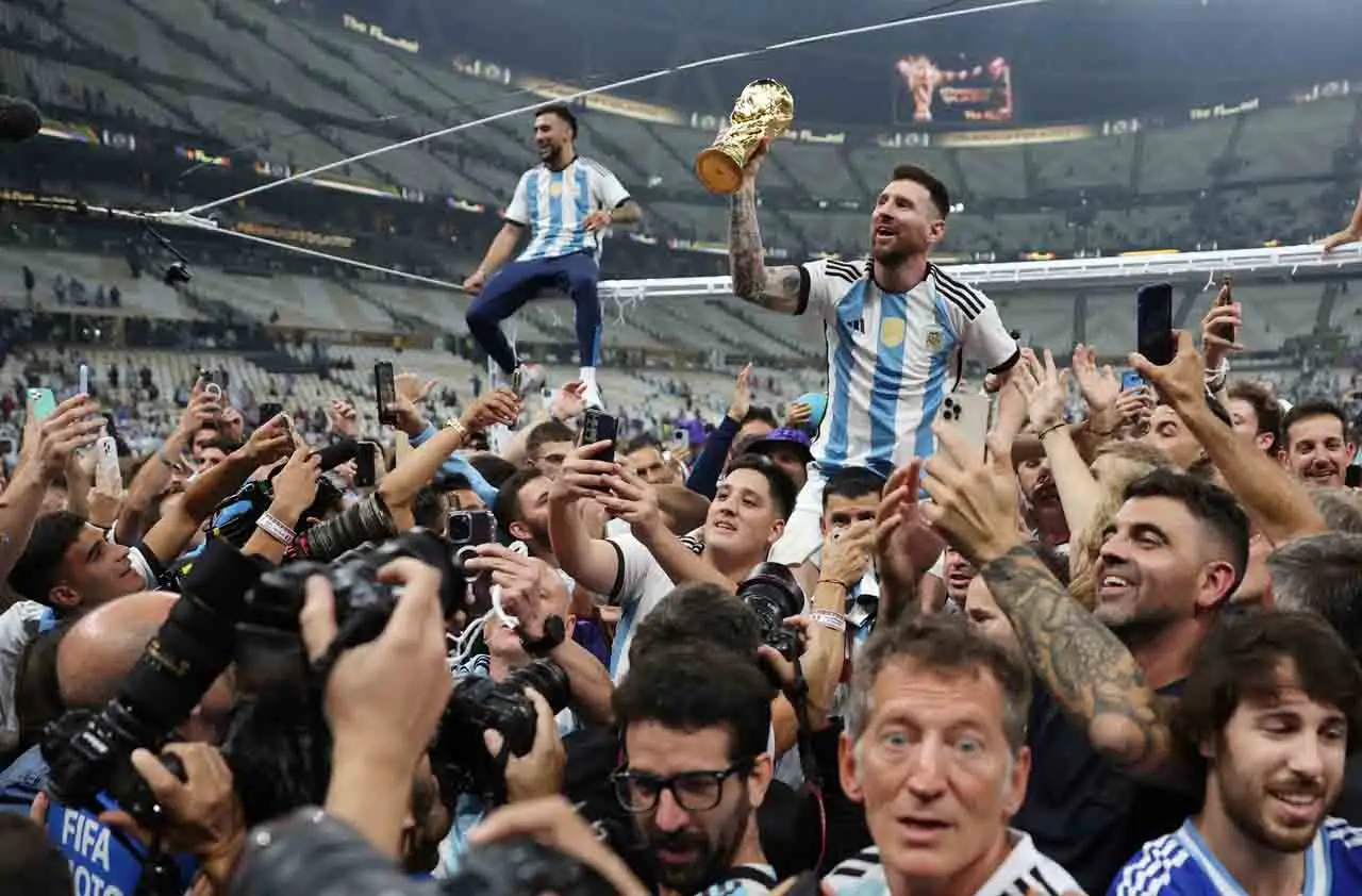 Momen Epik Lionel Messi...