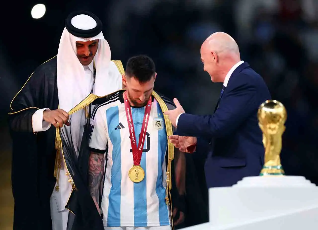 Penampilan Syeikh Messi...