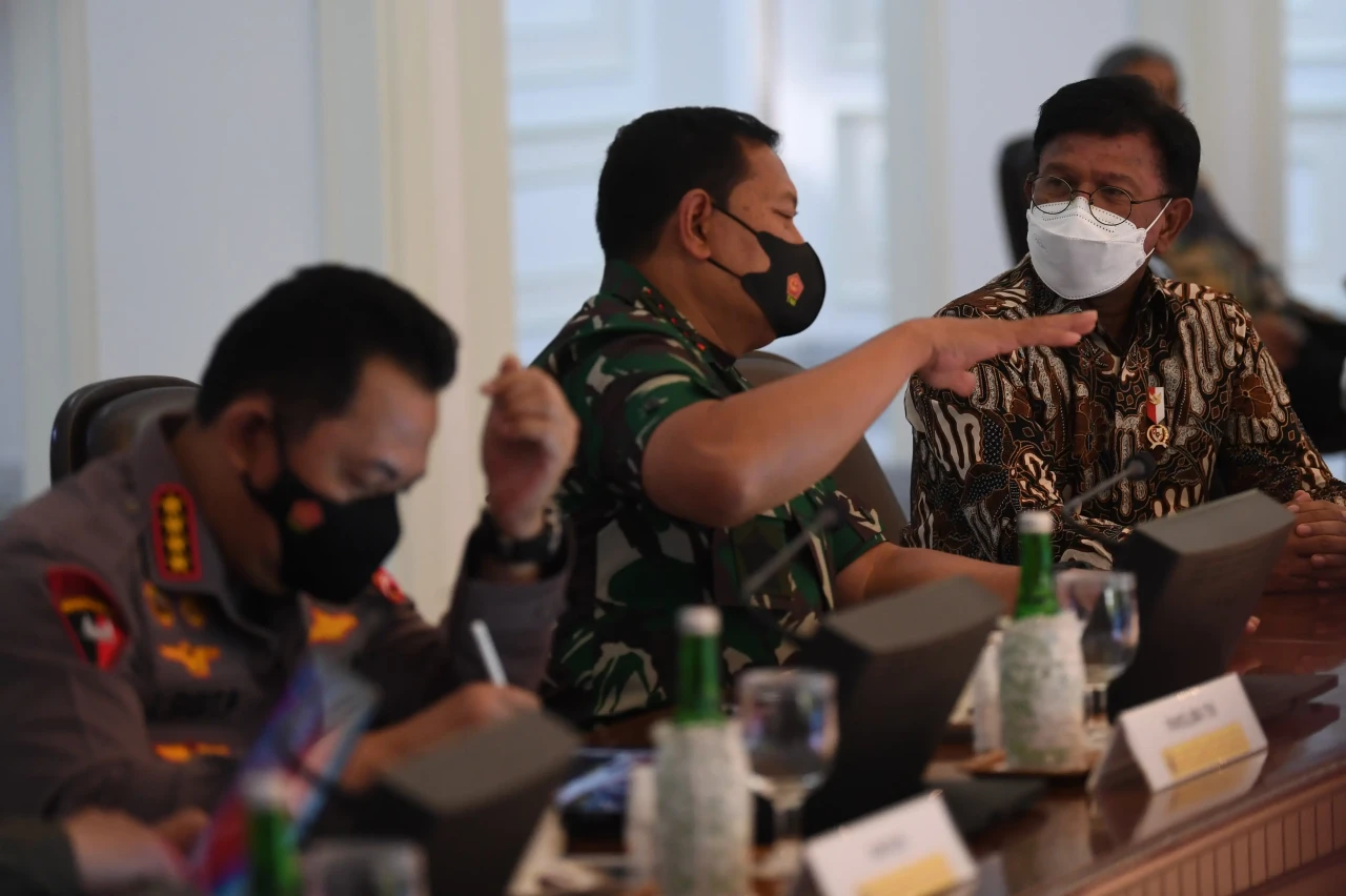 Jokowi Pimpin Ratas...