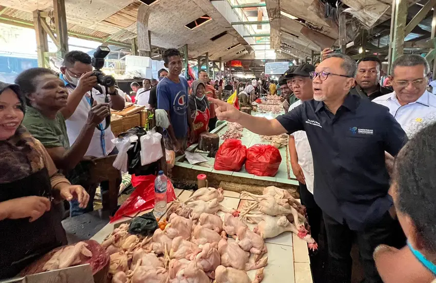 Sambangi Pasar Sentral...