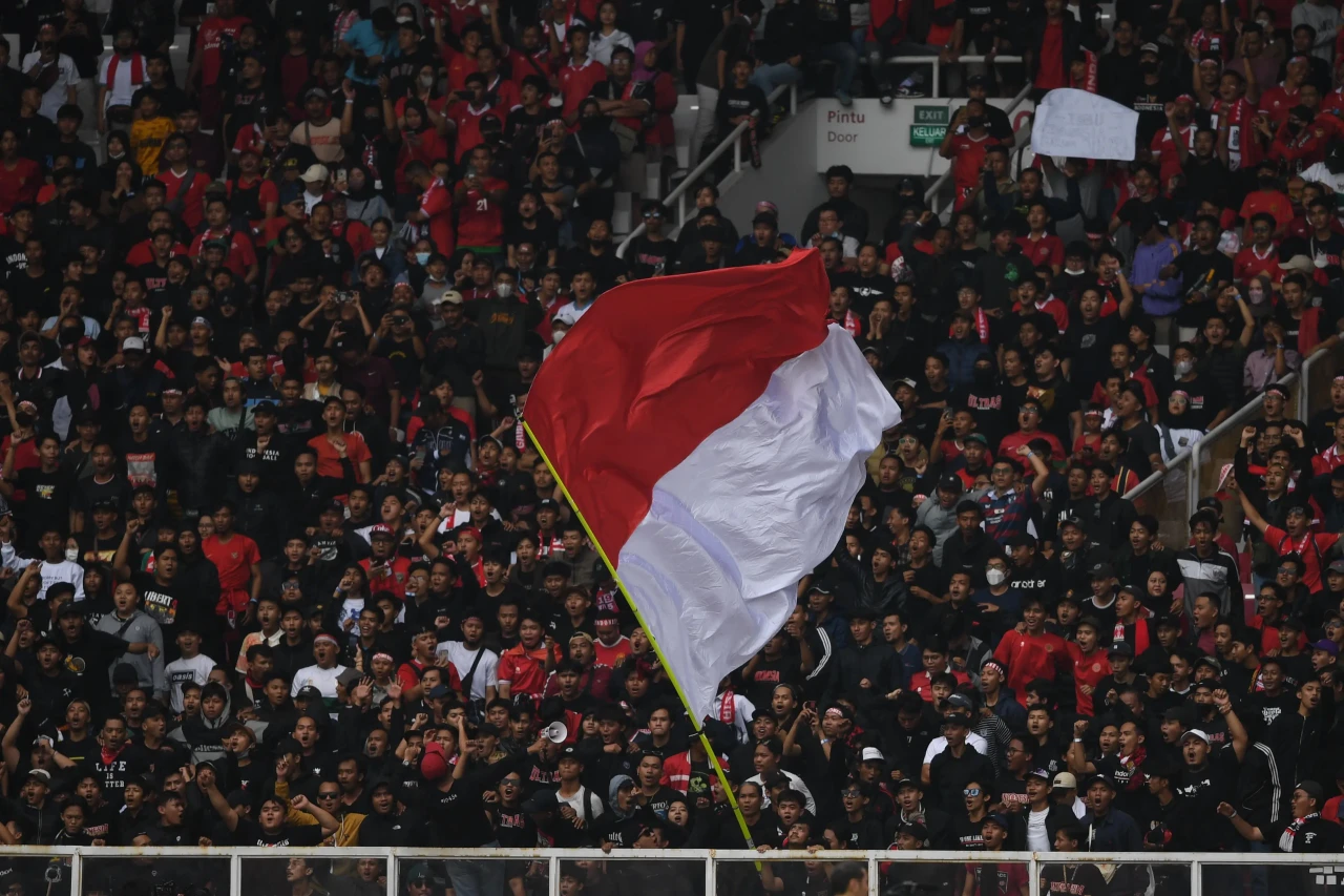 Gairah Suporter Indonesia...