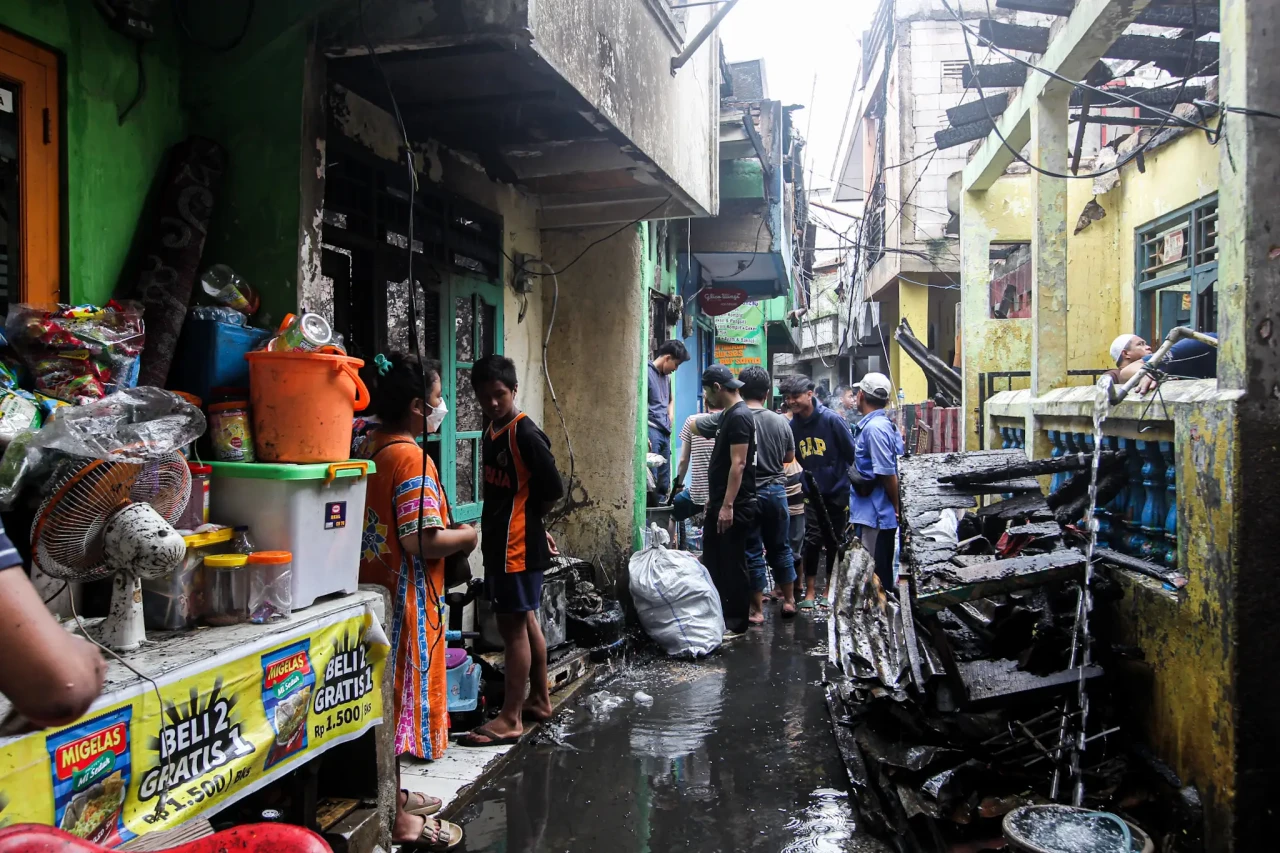 Kondisi Pemukiman Kampung...