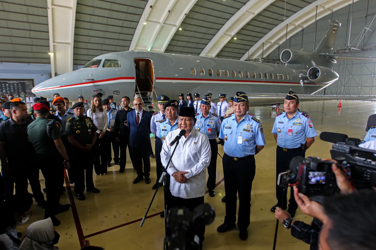 Menhan Prabowo Subianto...