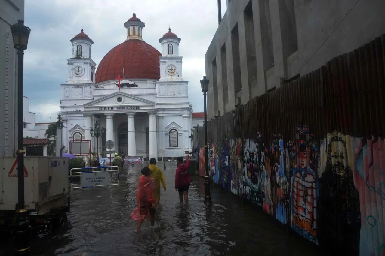 Penampakan Kawasan Kota...