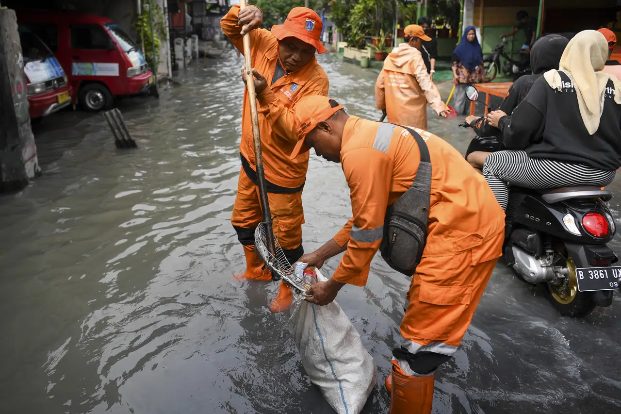 Banjir di Kawasan Jakarta...