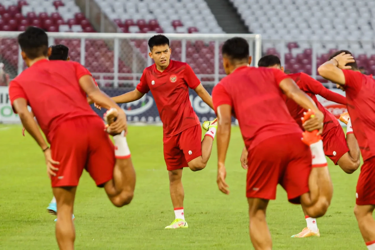 Latihan Akhir Timnas...