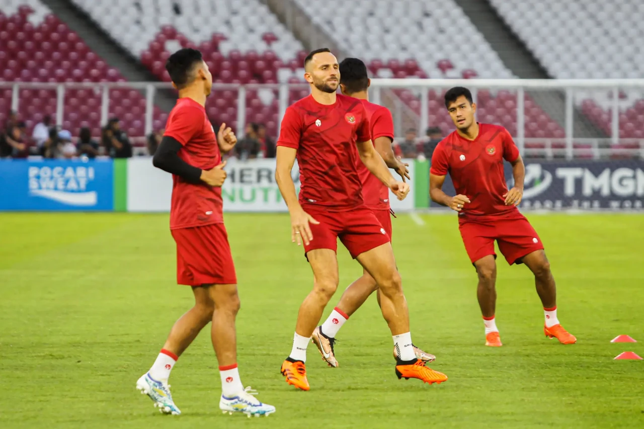 Latihan Akhir Timnas...