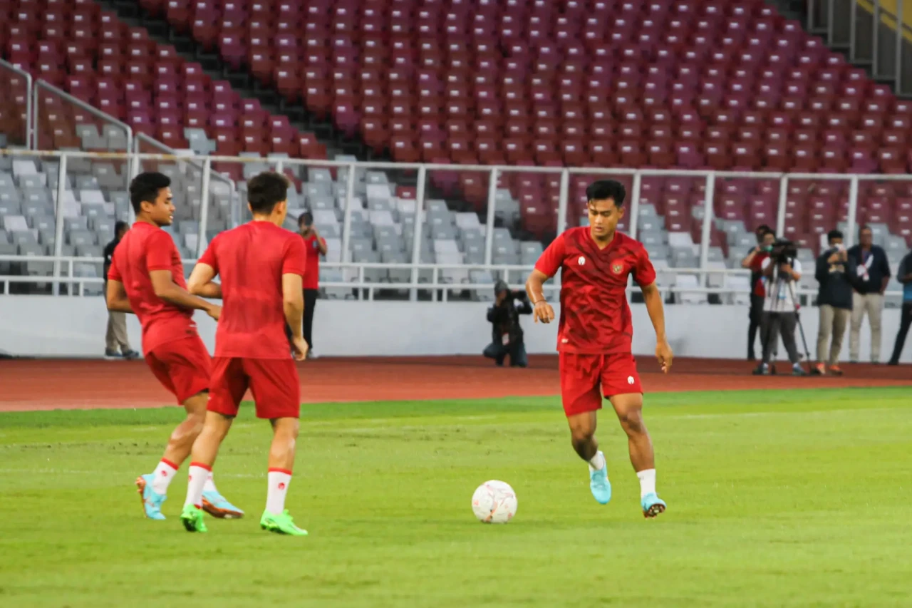 Latihan Akhir Timnas...