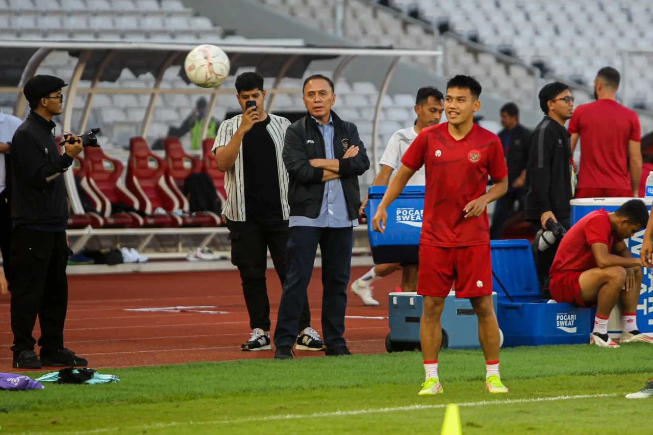 Latihan Akhir Timnas...