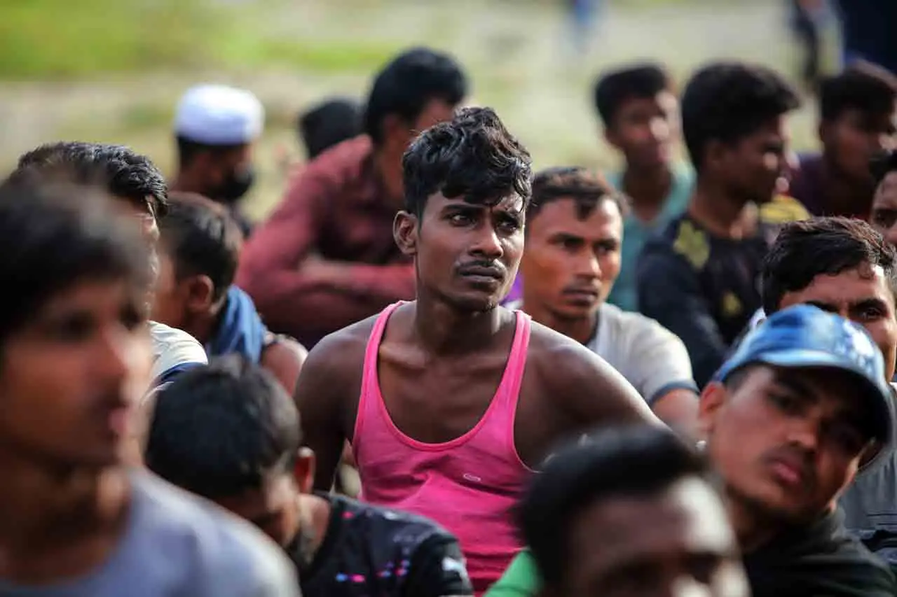 184 Imigran Rohingya...