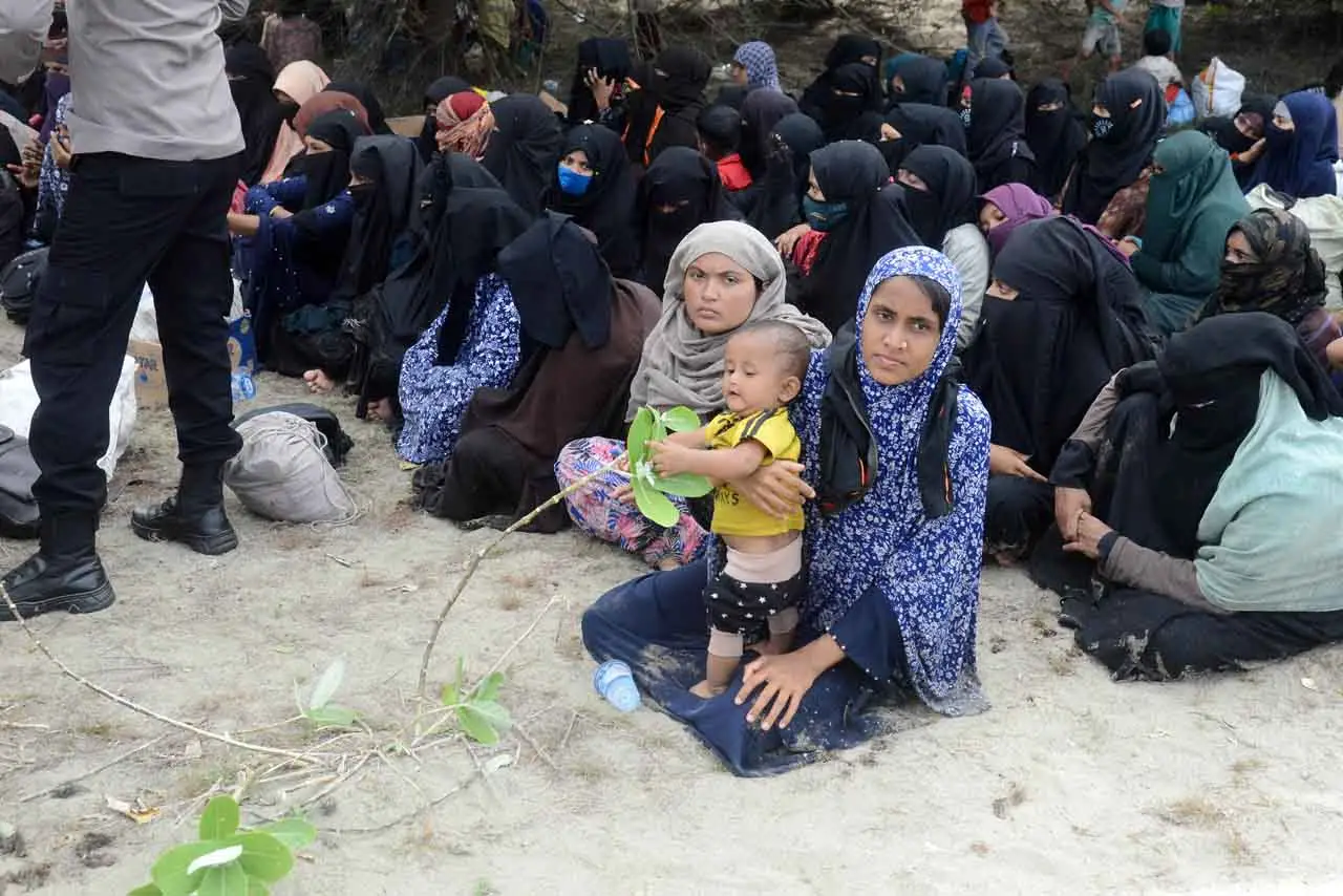 184 Imigran Rohingya...