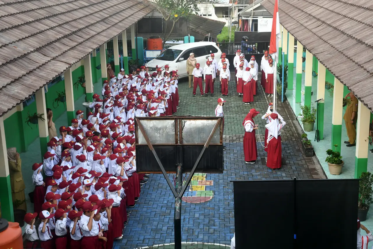 Semangat Siswa Ikuti...