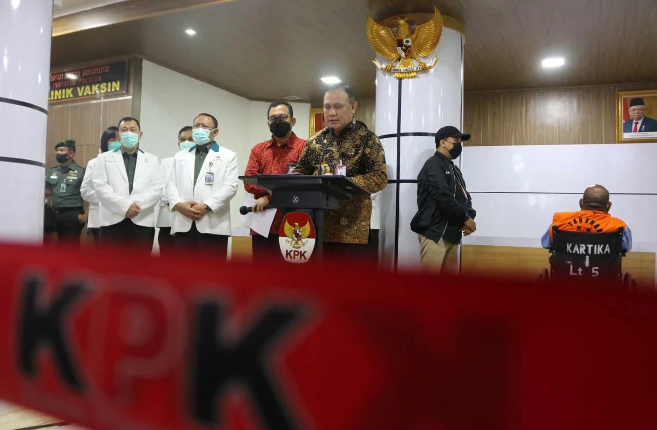 Penangkapan Lukas Enembe...