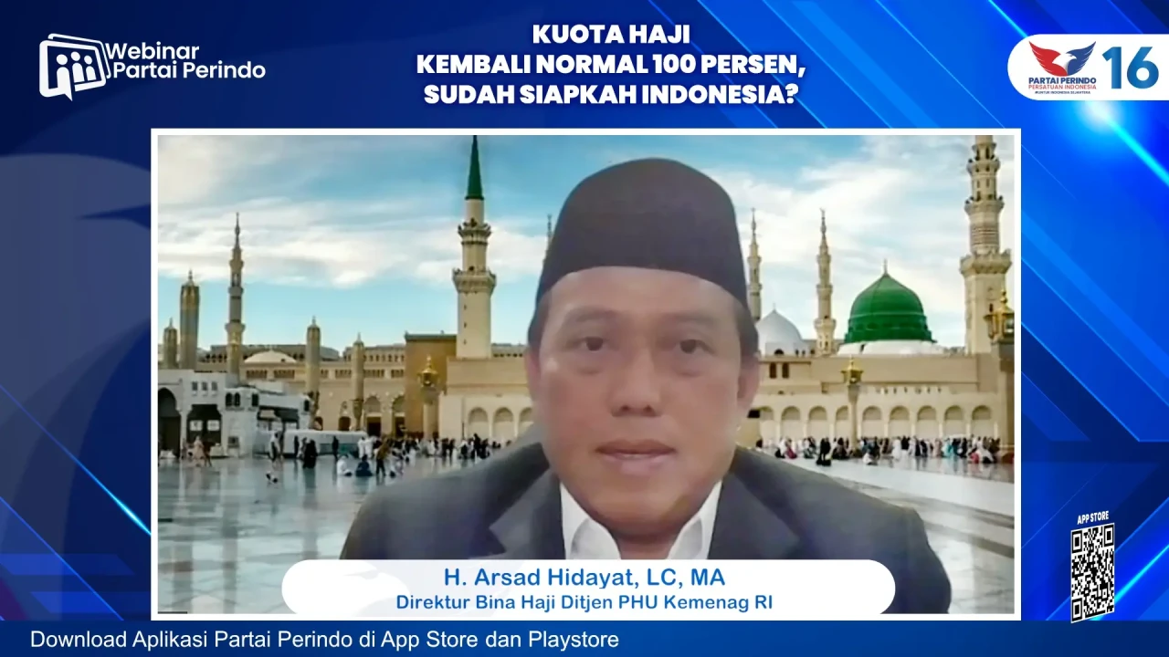 Webinar Partai Perindo...