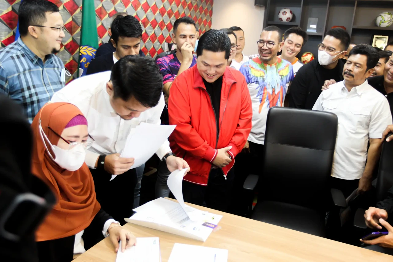 Erick Thohir Resmi Calonkan...
